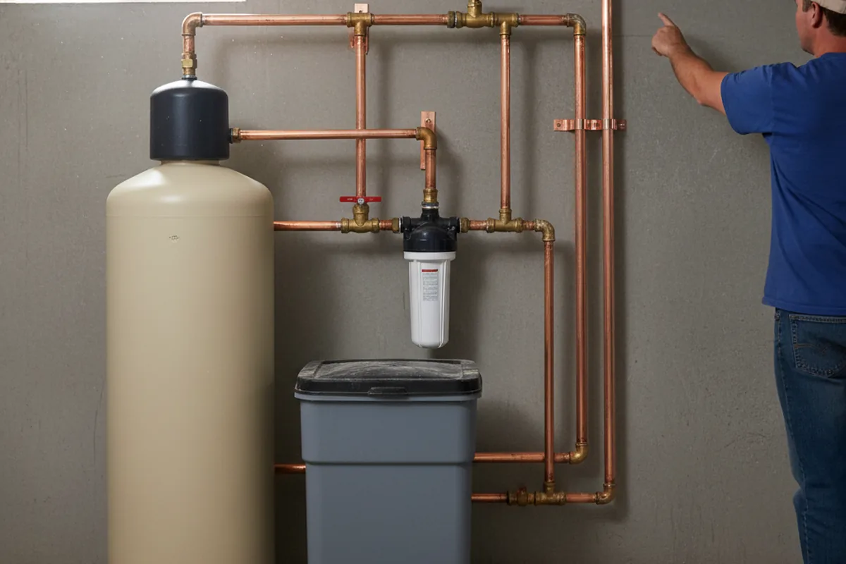Whole-house water treatment system installed in Quitman